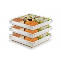 Boite LUXIFOOD 900cc Personnalisé avec couvercle 