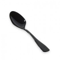 Mini cuillère à verrine noire par 200