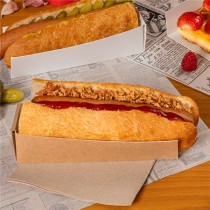 PELLE HOT DOG 300 G/M2 18x4,5x4 CM KRAFT