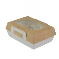 Panier repas chaud 750/800ml pour cuisson avec couvercle compris