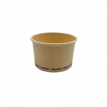 Pot fibre de bambou 150ml avec lamination PLA &Oslash;8.5cm