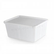 BOITE INJECTEE RIGIDE "CARTY BOX" 1350ml avec couvercle