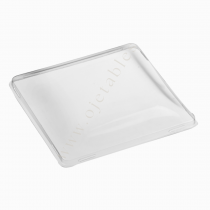 Couvercle pour saladier biod&eacute;gradable 900 ml bomb&eacute;