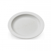 Assiette &agrave; dessert 18 cm r&eacute;utilisable et incassable en Tritan