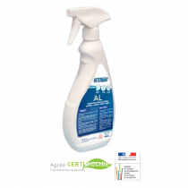 DETERQUAT AL - D&eacute;sinfectant en spray sans rin&ccedil;age alcoolis&eacute; 750 ml (uniquement pour pro)