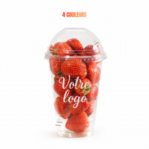 5000 GOBELETS RPET personnalis&eacute;s 4 couleurs de 25cl a 59cl