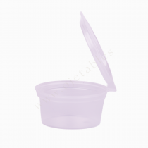 Pot &agrave; sauce charni&egrave;re PP transparent 60ml