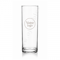 Verre tube Incassable & r&eacute;utilisable en Tritan 30cl - personnalis&eacute; en 1 couleur