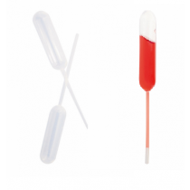 PIPETTES 4 ML  9CM TRANSPARENT PELD