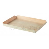 PLATEAU "MADERA" avec ou sans couvercle 30x21cm