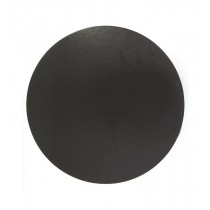 ROND UNIS NOIR 32 CM 