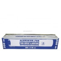 3 ROULEAUX ALUMINIUM 200m x 440mm (avec embouts)