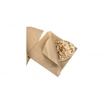 SACHET OUVERT 2 COTE KRAFT 17X16 cm