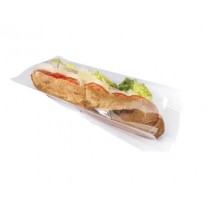 Sac sandwich polypropylène 30µ Format 14x35 cm