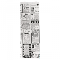 SACS BAGUETTTE GARNI "TIMES" 35 G/M2 12+4x35 CM BLANC PARCH.INGRAISSABLE (500 UNITÉ)