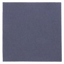 SERVIETTES  PAPIER COCKTAIL BLEU MARINE  20x20