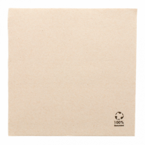 SERVIETTES 100% RECYCLEE BIODEGRADABLE 39x39