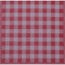 Serviette papier Double point vichy-Rouge 40x40