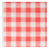 Serviettes vichy double point 40x40