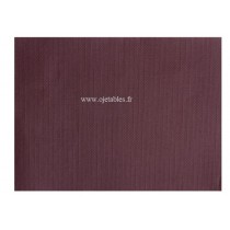 SETS DE TABLE PAPIER CHOCOLAT tramé 30x40