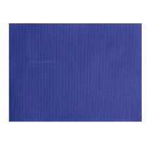 SETS DE TABLE PAPIER BLEU MARINE tramé 30x40