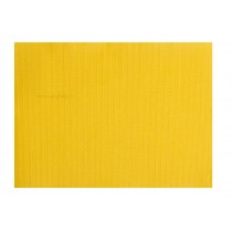 SETS DE TABLE PAPIER JAUNE VIF tramé 30x40