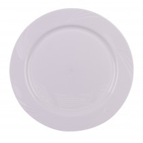 Assiette blanche réutilisable & Incassable  Ø 26cm