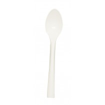 PETITE CUILLERE blanche 140mm réutilisable