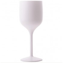 VERRE SUR PIED REUTILISABLE PP BLANC 30 CL