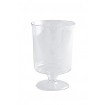 VERRE A PIED PLASTIQUE 5CL