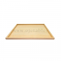 Plateau de présentation en bois 35.5x29.5x1.5 cm