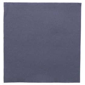 SERVIETTES ECOLABEL "DOUBLE POINT" 18 G/M2 39x39 CM BLEU MARINE OUATE (1200 UNITÉ) - Garcia de Pou