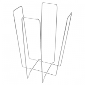 DISTRIBUTEUR SERVIETTES  11x11x18 CM ARGENTE INOX (1 UNITÉ) - Garcia de Pou