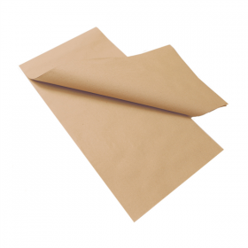 NAPPES PLIAGE M  48 G/M2 100x100 CM NATUREL PAPIER RECYCLÉ (200 UNITÉ) - Garcia de Pou