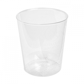 VERRES INJECTÉS LIQUEUR 20 ML Ø 3,7/2,8x4,2 CM TRANSPARENT PS (2700 UNITÉ) - Garcia de Pou