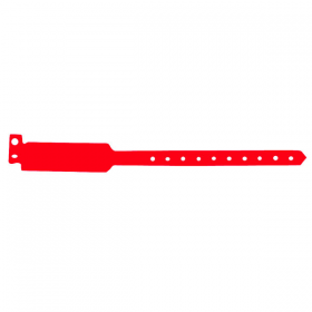 BRACELETS INVIOLABLES  25 CM ROUGE PVC (100 UNITÉ) - Garcia de Pou
