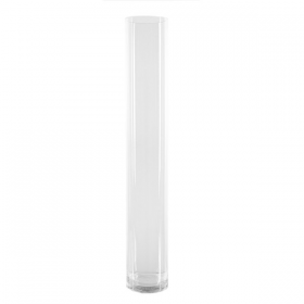 DÉCORATION GÉANTE - CYLINDRE  Ø 14,5x90 CM TRANSPARENT VERRE (1 UNITÉ) - Garcia de Pou