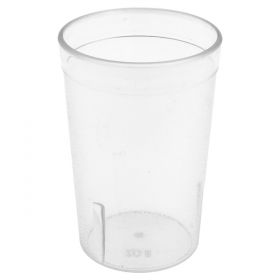 GOBELETS 240 ML Ø 6,2x9,9 CM TRANSLUCIDE SAN (72 UNITÉ) - Garcia de Pou