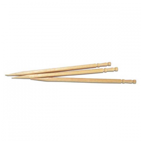 CURE-DENTS TOURNÉS 1 POINTE  6,5 CM NATUREL BOIS (1000 UNITÉ) - Garcia de Pou