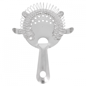 PASSOIRE COCKTAIL 4 POINTES  Ø 7,5 CM ARGENTE INOX (1 UNITÉ) - Garcia de Pou
