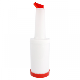 CONTENEUR "POUR MASTER" 960 ML 9x35,5 CM ROUGE PP (1 UNITÉ) - Garcia de Pou