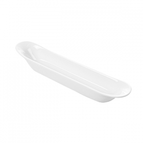 RÉCIPIENTS OBLONGS  21 CM BLANC PORCELAINE (12 UNITÉ) - Garcia de Pou