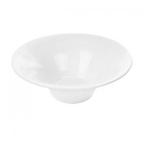 BOLS STRIÉS 500 ML Ø 20,4x7,3 CM BLANC PORCELAINE (4 UNITÉ) - Garcia de Pou