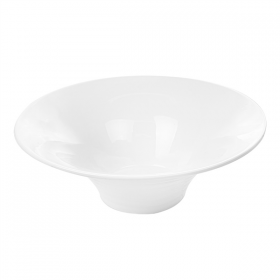 BOLS STRIÉS 2000 ML Ø 30,6x10,5 CM BLANC PORCELAINE (2 UNITÉ) - Garcia de Pou