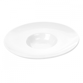 ASSIETTES "GRAN ALA"  Ø 28,5 CM BLANC PORCELAINE (12 UNITÉ) - Garcia de Pou