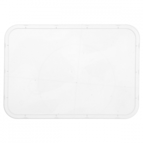 COUVERCLES POUR RÉFÉRENCES 128.61/62/63/64  17,5x12,4 CM TRANSPARENT PP (500 UNITÉ) - Garcia de Pou