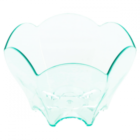 MISES EN BOUCHE TULIPE RÉUTILISABLES  Ø 6,3x4,4 CM VERT D"EAU PS (600 UNITÉ) - Garcia de Pou