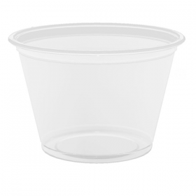 PETITS POTS MICRO-ONDABLES 75 ML Ø6,2x4,3 CM TRANSPARENT PP (2500 UNITÉ) - Garcia de Pou