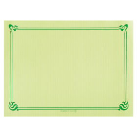 SETS DE TABLE  48 G/M2 31x43 CM VERT ANIS CELLULOSE (2000 UNITÉ) - Garcia de Pou