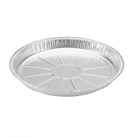 ASSIETTES POUR PIZZA 740 ML Ø 27/25,1x1,5 CM ALUMINIUM (720 UNITÉ) - Garcia de Pou